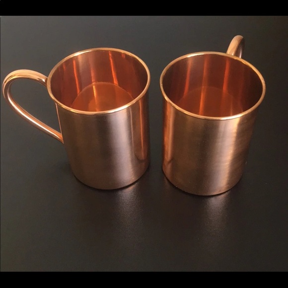 * Pair of Moscow Mule 100% Copper Mugs - Picture 3 of 3
